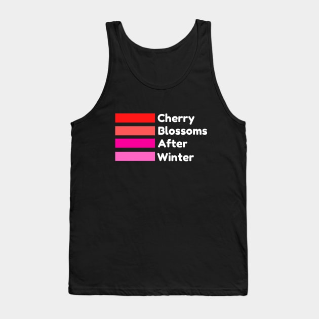 Cherry blossoms after winter Tank Top by Lizzy Marie